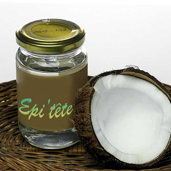 Traitement capillaire à l'huile de coco